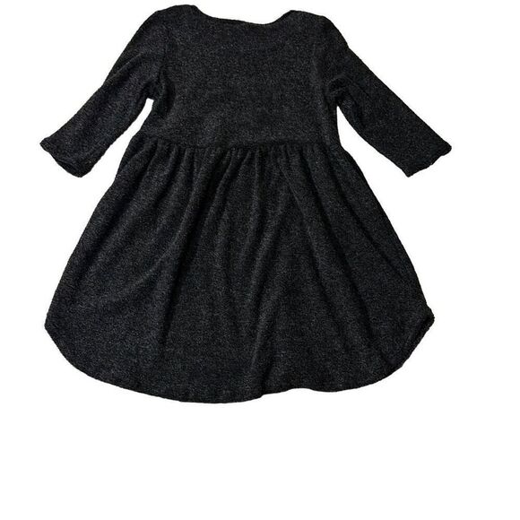 Beeson River Womens Grey 3/4 Sleeve Mini A-Line Round Neck Top Small - Picture 4 of 4